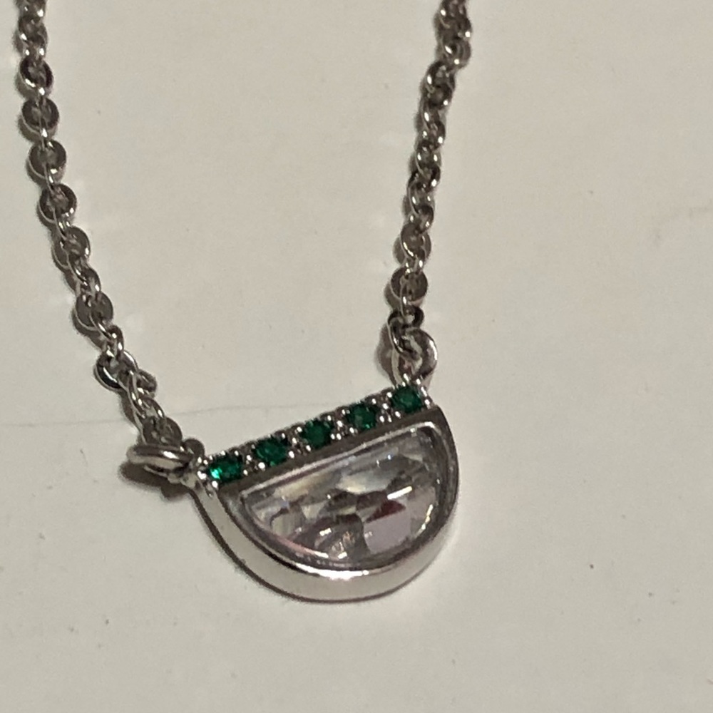 Emerald Earring and Necklace Set